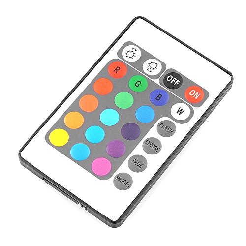 MVPower® 2 St. 10W RGB LED Strahler Wasserdicht IP65 In- und Outdoor Grau Gehäuse mit Fernbedienung Memory Funktion Farbwechsel LED-Fluter Scheinwerfer Außenbeleuchtung - 8