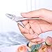 Chooling Nail Nipper for Thick and Ingrown Toenails - Heavy Duty Fingernail & Toenail Clippers - Surgical Grade Stainless Steel Nail Clippers for Hangnails (CL-014)