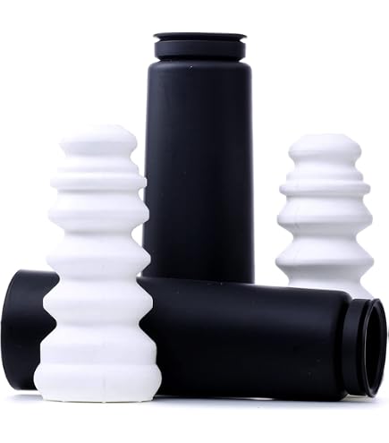 Lot De 6 Protège-poussière En Caoutchouc Pour Rotules De Direction - Noir - Taille Universelle - 4
