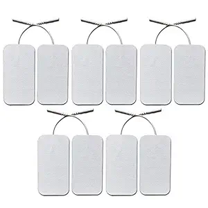 TENS Unit Electrodes Replacement Pads - 10-Pcs 2