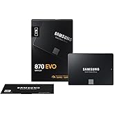 Samsung SSD 870 EVO, 1 TB, Form Factor 2.5", Intelligent Turbo Write, Magician 6 Software, Black (Internal SSD)
