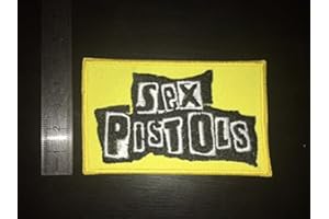 BLUE HAWAI ECUSSON PATCHES AUFNAHER TOPPA - SEX PISTOLS JAUNE - THERMOCOLLANT