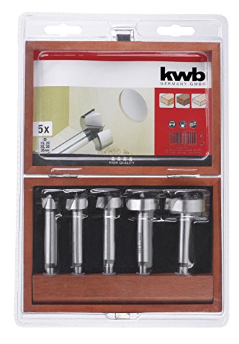 kwb Forstnerbohrersatz Ø 15, 20, 25, 30, 35 mm 706000 (5-teilig, für Holzbearbeitung, DIN 7483G) - 2