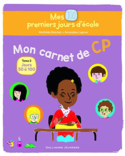 Book's Cover of Mon carnet de CP Jours 50 à 100