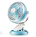 Produktbild Usb Ventilator Clip Langes Blau Standventilator Leise Mini Klein Tischventilator Flexibel Handy 360° Tischventilator Für Auto Computer Das Studentenheim Desktop-Fan Hause Büro Mit Kabel