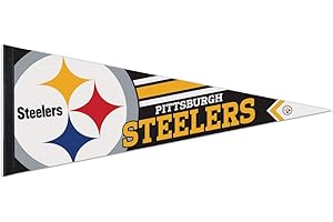 Wincraft NFL 14527115 Pittsburgh Steelers Premium Wimpel, 30,5 x 76,2 cm