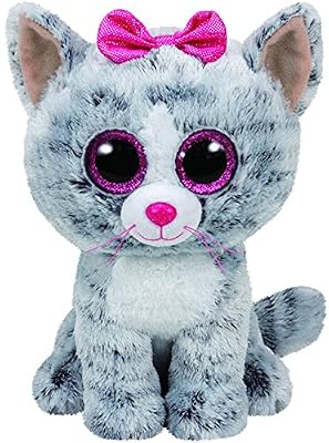 Ty - TY37190 - Beanie Boo's - Peluche Kiki Chat 15 cm