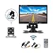 Produktbild Camecho Rckfahrkamera Autokamera 7 inch Auto Monitor IP 68 Wasserdicht 4 LED hinten versteckter Kamera & 2.4 G Wireless Farbe Video Sender und Empfänger