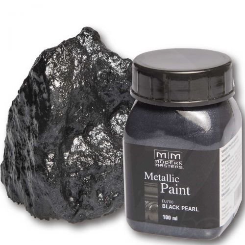 Perlschwarz Metallic Paint 100ml Modern Masters