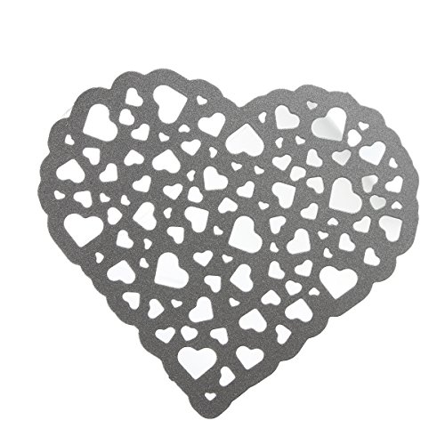 KING DO WAY Stanzschablone herz stanzformen Schneideisen Scrapbooking schablonen für DIY sammelalben handwerk Papier Karten Dekorpapier - 2