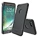Produktbild SAWE - iPhone 7 Hülle Heavy Duty Rugged Drop Schutz Dual Layer Armor [Stoßdämpfung] [Ecken Luftkissen Entwurf] für Apple iPhone 7 4.7 mit [Gehärtetem Glas Displayschutzfolie] [Retail Verpackung] (2016) (Schwarz)