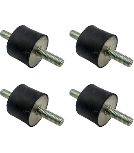 Uxcell M4 Male Female Rubber Shock Mounts - Anti Vibration Isolators