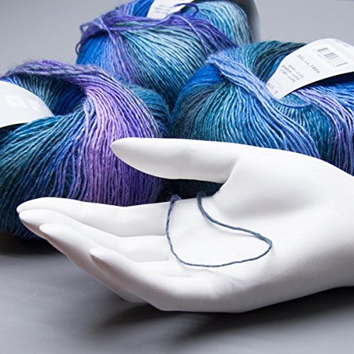 50 g Mille Colori Baby Fb. 88 flieder-petrol-blau Lang Yarns * Wolle Strickgarn Häkelgarn * für Bekleidung, Socken und Accessoires * NEU - 2