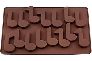 mugesh Eiswürfelform Noten - Schönes Geschenk für Musiker