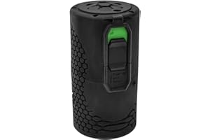 BEGADI Airsoft Federdruck Granate, Fuse einstellbar, robust & einfach, für 300 BB, schwarz (Gen.2)