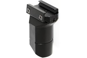 AIRSOFT WEBSITE Airsoft Softair Ausrüstung 5KU CNC Aluminium PK-6 Style Vordergriff für AK-Serie Schwarz
