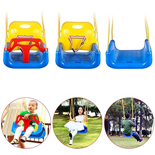 3 In 1 Baby Kids Swing Seat Heavy Duty Chain Detachable Outdoor Playground Swing Set for Infants, Toddlers reviews 3 In 1 Baby Kids Swing Seat Heavy Duty Chain Detachable Outdoor Playground Swing Set for Infants, Toddlers