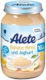 Alete Banane-Birne und Joghurt