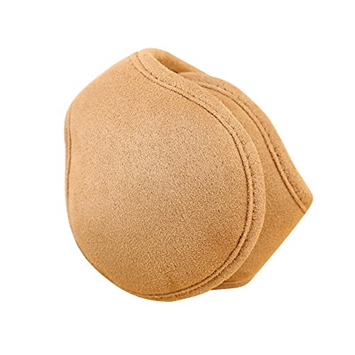 Preisvergleich Produktbild Ohrenschützer Unisex,iSpchen Wildleder Ohrenschützer Adult Folding Dicke Warm Lämmer Ohrenschützer Für Herbst und Winter Leicht Gebräunt
