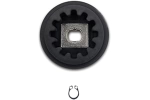 3DREMOTE Guía de acoplamiento engranaje para Monsieur Cuisine Plus SKMK 1200 A1 B2