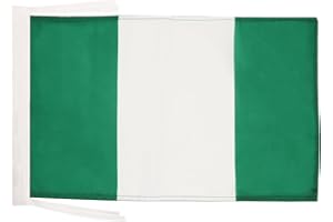 AZ FLAG Drapeau Nigéria Cordelettes Digital, 45cm x 30cm