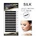LOOK COOK Silk Individual Eyelash Extensions Mix Length Trays B/C/D - curl / 0.20mm (B MIX (8-14mm))