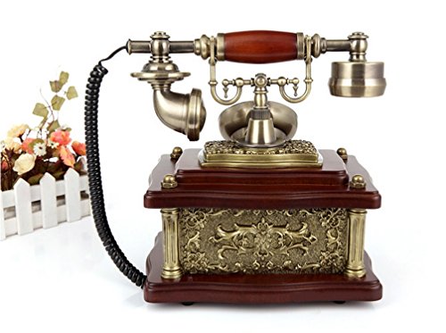 spécifications Fashion Creative Téléphone Antique Style Européen Rural Retro Téléphone fixe Téléphone Bureau Ménage Téléphone fixe ( couleur : N ° 4 )