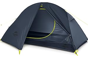 Naturehike Trekking Tenda Ultraleggera per 1 Persona Tenda 3-4 Stagioni per Escursionismo in Campeggio