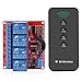Produktbild Fdit Schalter-Kontrolle Remote Wireless Receiver lernen von Relais Modul intelligentes Sender RF A 4 Tasten Kit-häuslicher 433 MHz