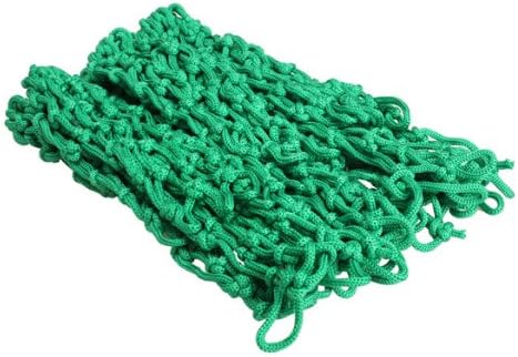 Broadroot 6pcs Billiard Pool Snooker Table Nylon Mesh Net Bags Pockets Club Kit Green