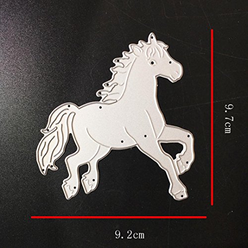 Cutting Dies, Metall Schablone DIY Scrapbooking Prägen Album Papier Karte Handwerk by FEITONG (1PC, G) - 2