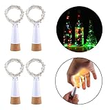 🌟【KREIEREN SIE EINE ROMANTIC ATMOSPHARE】--Eine leere Flasche Wein, solange mit einem LED-Kork, können Sie lassen Sie es werden romantische Wein Flasche dekorative Lampe, lassen Sie den Raum voll von warmen und romantischen Atmosphäre, genießen Sie Abendessen bei Kerzenschein erste