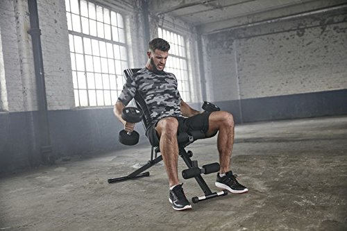 Adidas adwt-11343 Kurzhantel, Schwarz, 10 kg - 5