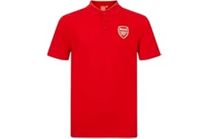 ARSENAL F.C. Arsenal FC Boys Polo Shirt Crest Kids Official Football Gift