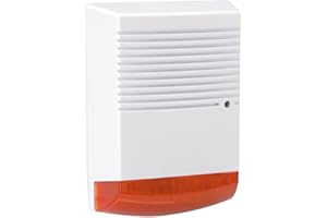 Velleman HAMD1 Dummy Alarm Siren with Red flashing LED, Multi-Colour