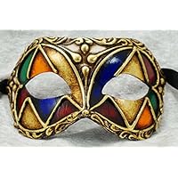 Bluemoon Venice - Maschera Veneziana - Colombina Arlecchino