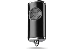 ANBWEHR Garagentor Handsender kompatible Fernbedienung 868.3 BS MHz Garagentoröffner Kompatibel mit HSE-4-868-BS, HSE2-868-BS, HS4-868-BS, HS1-868-BS, HSS4-868-BS, HSP4-868-BS (Black 4 Button 1pcs)