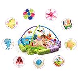 KiKa Monkey 4-in-1 Baby Musical Spielbogen Matte Pädagogische Spielwaren Spieldecke - 2