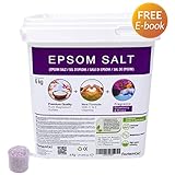 FUENTE CONCENTRADA DE MAGNESIO. La Sal de Epsom NortemBio está compuesta por cristales de Sulfato de Magnesio puro. Obtenemos nuestras Sales de Epsom a través de procesos que aseguran la cristalización natural de las sales, lo que nos permite ofrecer un producto de mayor calidad.