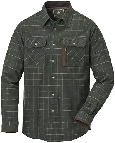Pinewood Men's Shirt Cornwall, Men, Hemd Cornwall, dark green, Small