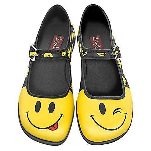 Hot Chocolate Design Chocolaticas Smile Mary Jane Halbschuhe Mehrfarbig HCD 36 Hot Chocolate Design Chocolaticas Smile Mary Jane Halbschuhe Mehrfarbig HCD 36
