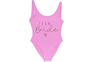 LXURY Bikini Triangolo Donna Team Bride One-Piece Costume da Bagno Squad Donne Costume da Bagno del Partito Bachelorette Costume da Bagno Estivo Beachwear Costume da Bagno