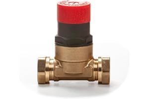 22.5 TEAM CONTROLS Straight Automatic Bypass Valve Differential 22mm Inline Auto Bypass Valve TC