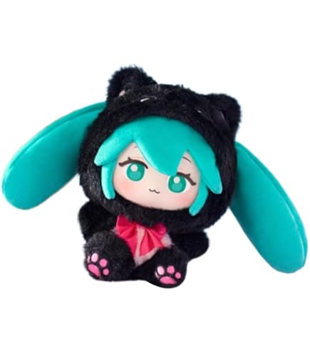 Zhongkaihua Peluche Articulée Miku – Kagamine Rin/Len, 28 Cm, Coton PP, Décoration Et Anti-stress