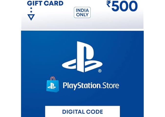 Rs.500 Sony PlayStation Network Wallet Top-Up (Email Delivery in 1 hour- Digital Voucher Code)