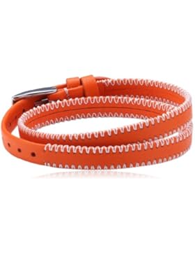 s.Oliver Kinder und Jugendliche Armband Edelstahl Leder 34.5 cm 462242