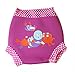 Zoggs Babies Swimming Soft Neoprene Nappy for Girls - Pink, 6-9 Months