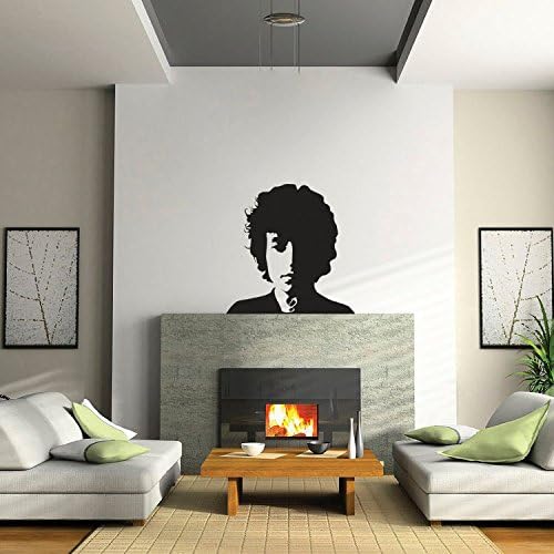 Bob Dylans Face vinyl wall sticker