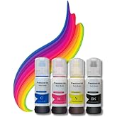 Epson Ecotank L3211,L3250,L3251 103 ile uyumlu 4 Renk Muadil m&uuml;rekkep Seti