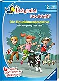 Die Baumhausdetektive: Tägliches Lesetraining mit Stickerspaß (Leserabe - Lies dich fit) by Katja Königsberg, Jan Saße